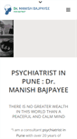 Mobile Screenshot of manishbajpayee.com